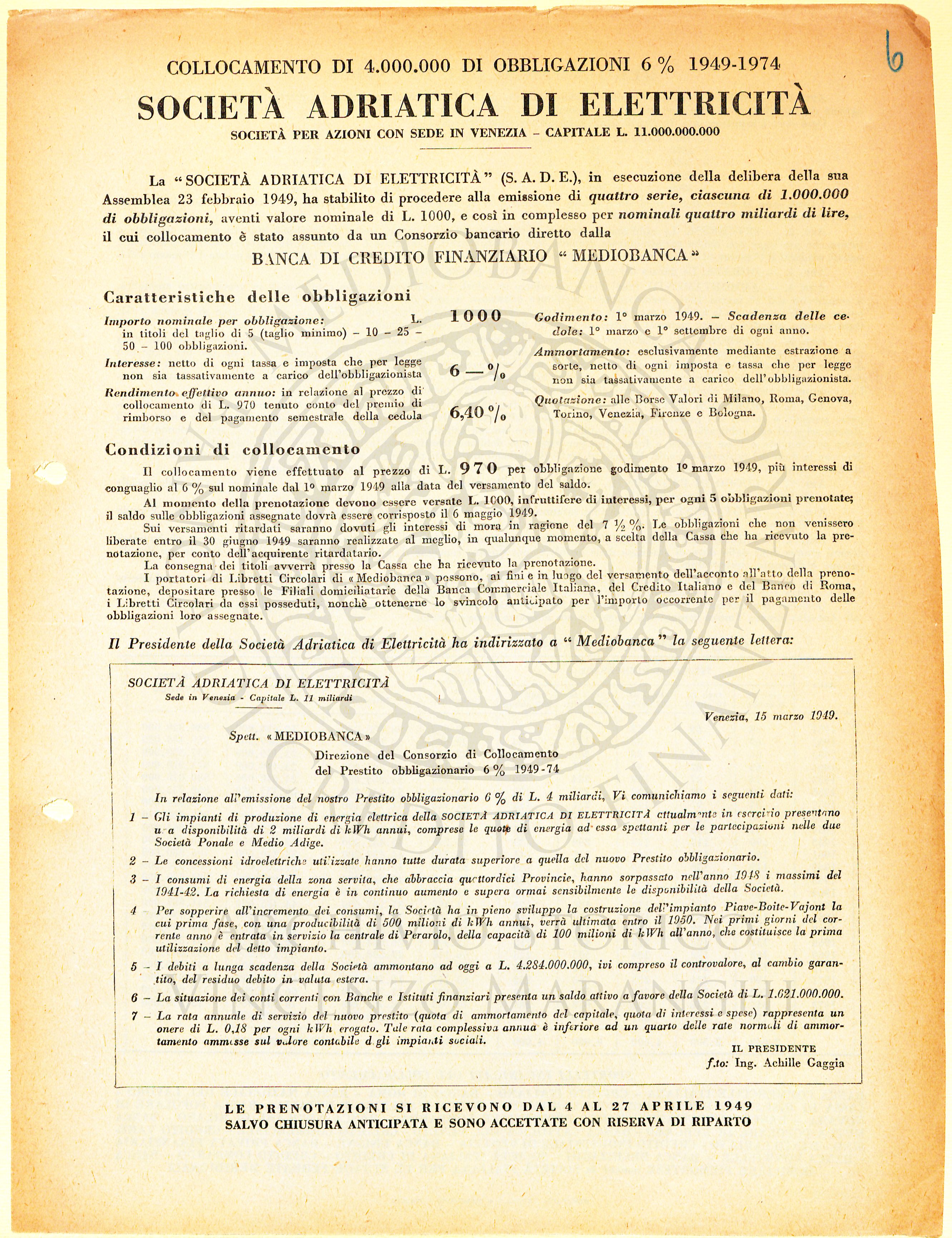 Enrico Cuccia Direttore Generale