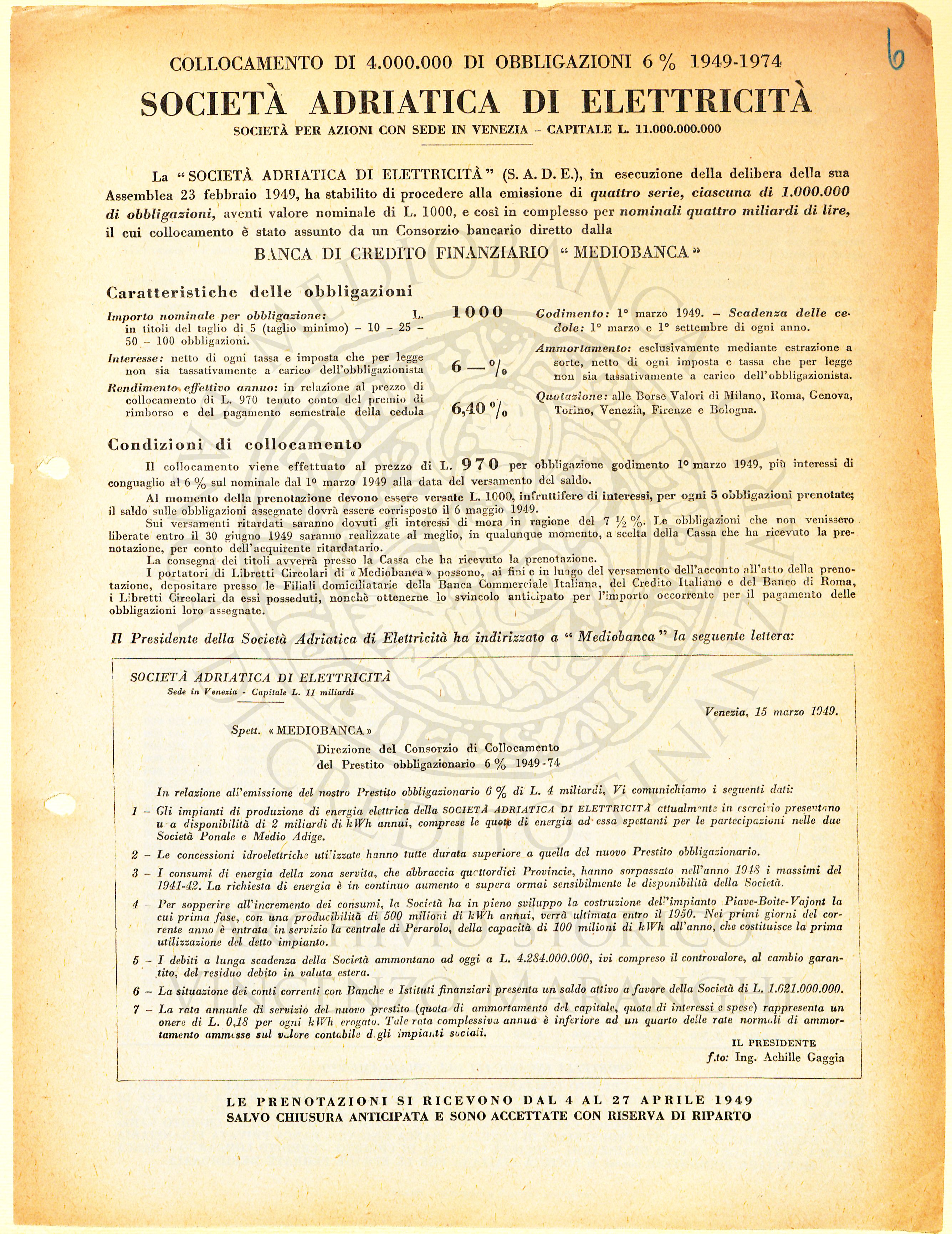 Enrico Cuccia Direttore Generale