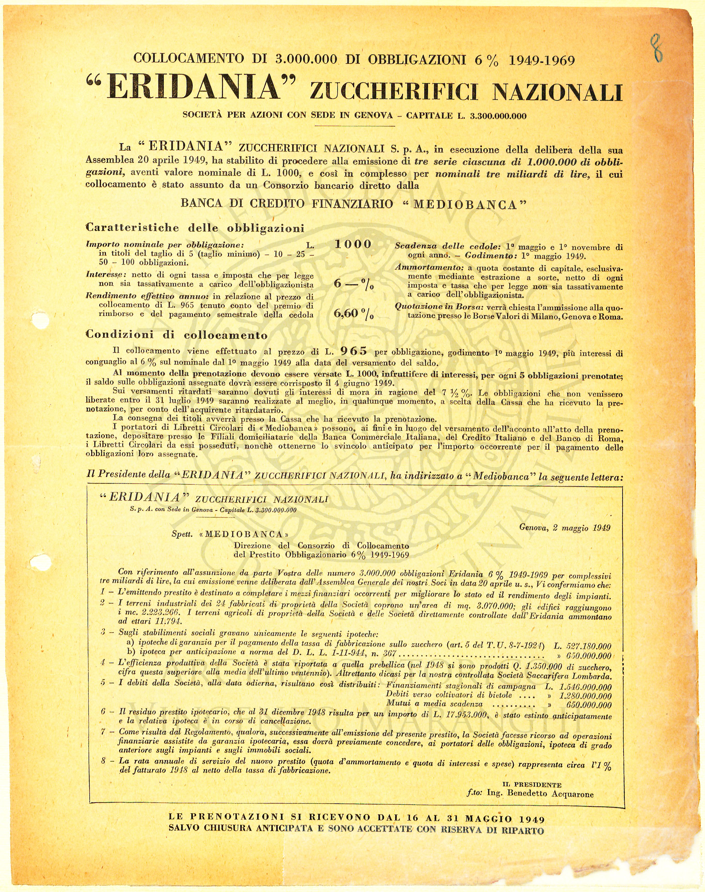 Enrico Cuccia Direttore Generale