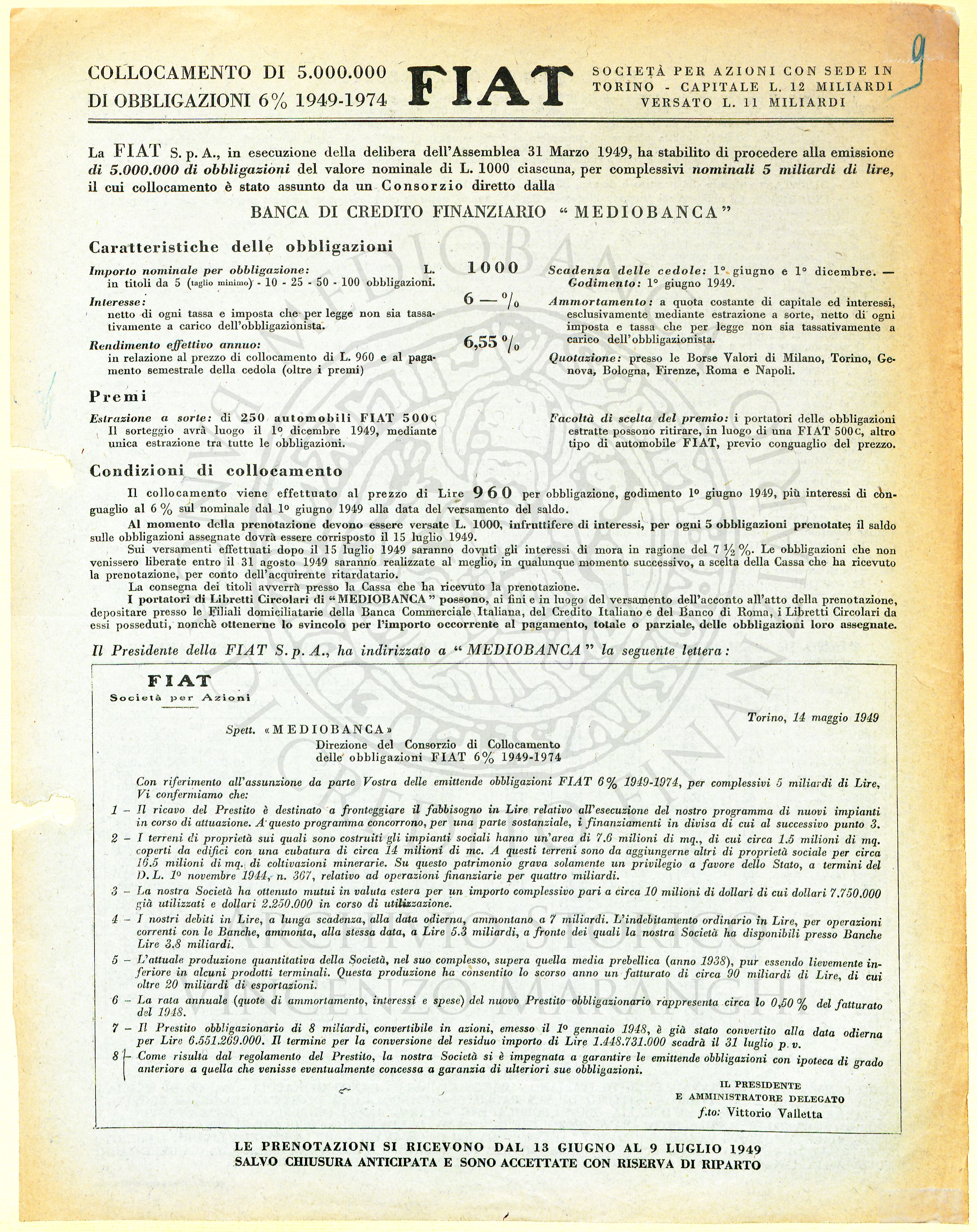 Enrico Cuccia Direttore Generale