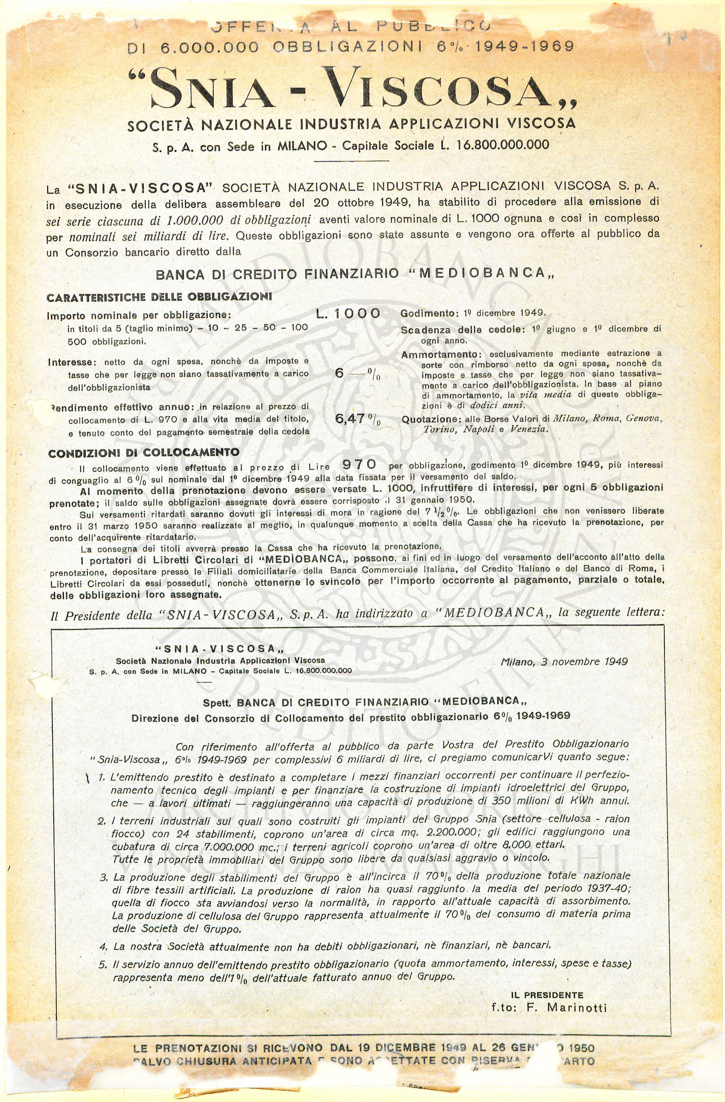 Enrico Cuccia Direttore Generale