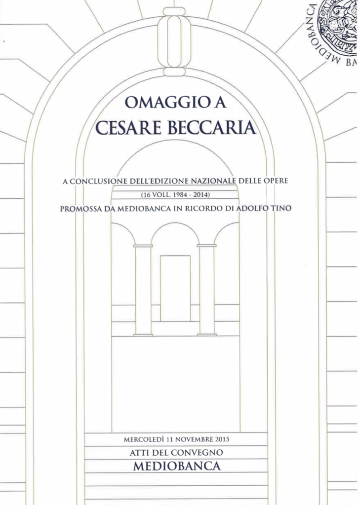 Omaggio a Cesare Beccaria