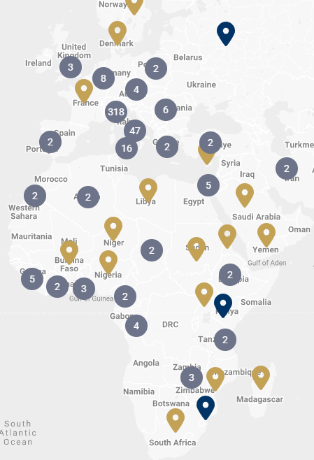 Mappa crediti Mediobanca Cut